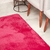 Tapete Felpudo Sala ou Quarto Pelo Curto 150x100 Pink - comprar online