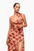 Vestido asimétrico floral en internet