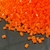 vidrilho transparente laranja