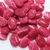 Pastilha resina retangular 20x28mm rosa mesclado