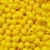 Bola Leitosa lisa 6mm Amarelo