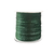 Cordão de seda 1mm verde esmeralda