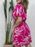 Vestido Sophie Folhas - Pink na internet