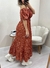 Vestido Midi Cecília - Caramelo na internet