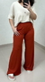 Calça Pantalona Clarisse - Terracota - comprar online