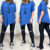 Maxi Blusa Assimétrica - Azul Jeans na internet