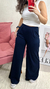 Calça Pantalona Clarisse - Azul Marinho - comprar online