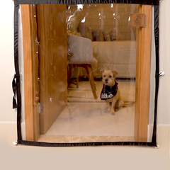 Dog Door Mabuu – Tela de Proteção para Portas - Preto - comprar online