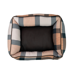 Cama para Cachorro - Xadrez Marrom - comprar online