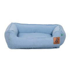 Cama em Linho 100% Reciclado Mabuu Pet - Azul Bebê