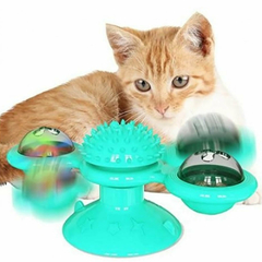 Brinquedo Interativo para Cães e Gatos - Moinho de Vento - Mabuu Pet | Os melhores produtos para seu pet