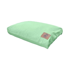 Almofada em Linho 100% Reciclado Mabuu Pet - Verde - comprar online