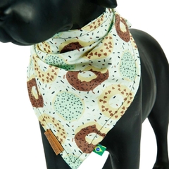 Bandana para Cachorros Mabuu Pet - Donuts Verde - comprar online