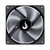 Fan Cooler Ventoinha Gamer Rise 120mm Black Series