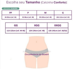 Calcinha menstrual - Modelo: Conforto (Inciclo) - comprar online
