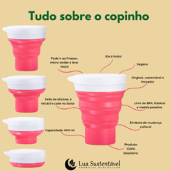 Copo de silicone retrátil - comprar online