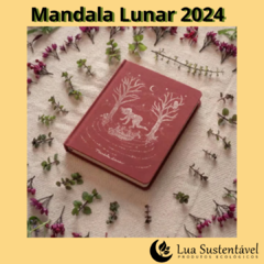 Livro Agenda Mandala Lunar 2024