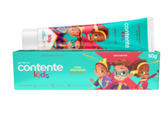 Pasta de dente Infantil Vegana - Contente Kids Super Heróis - 50g - comprar online