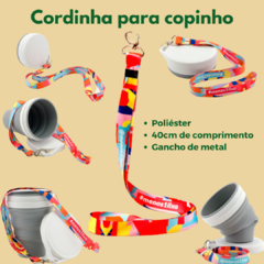 Cordinha para copo Menos 1 Lixo