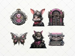 Steam Punk Pink - Journal da Domi