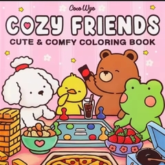 Livro de Colorir - Cozy Friends - comprar online