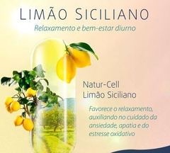 Aromatherapy Natur-Cell limão siciliano antioxidante e ajuda na digestão - comprar online