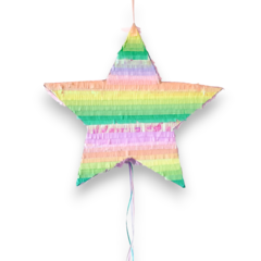 PIÑATA ESTRELLA MULTICOLOR