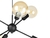 PENDENTE SPUTINIK GOLD 6 LAMP E27 S/LAMP 53X150CM BRONZEART - comprar online