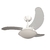 Ventilador de Teto Aura Pás Transparente 130W/220V Branco - Tron - comprar online