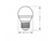 Lâmpada Led Bolinha TBL40 4,8W E-27 400 Lumens Leitosa 2700K - Taschibra - comprar online