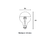 LAMPADA FILAM LED DEFLETORA G95 E27 2400K 400 LUMENS BLUMEN - comprar online