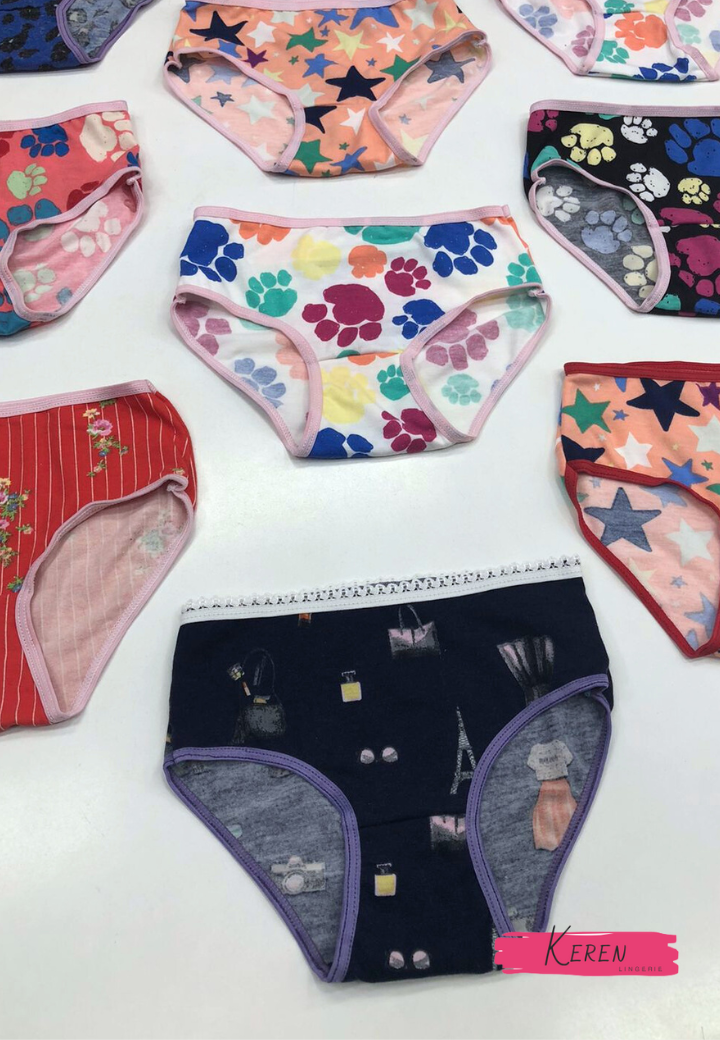 Docena de Bombacha Nina Comprar en Lenceria Keren