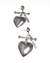 Brincos heart piercing - loja online