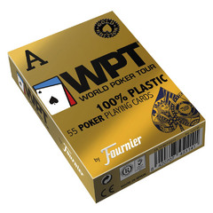 Baralho FOURNIER WPT Gold Edition Poker Jumbo 55ct Azul