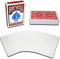 Baralho Bicycle Blank Face - comprar online