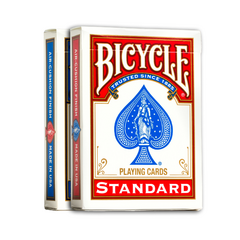 Par de baralhos Bicycle Standard (vermelho e azul)
