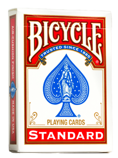 Par de baralhos Bicycle Standard (vermelho e azul) - comprar online
