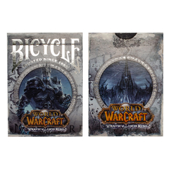 Baralho Bicycle World of Warcraft Wrath of the Lich King (Silver)