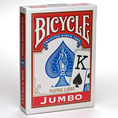 Baralho Bicycle Jumbo Vermelho BC-1004380RD
