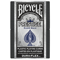 Baralho Bicycle Prestige Dura-Flex 100% Plastico Azul
