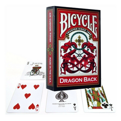 Baralho Bicycle Dragon Back Red / Vermelho