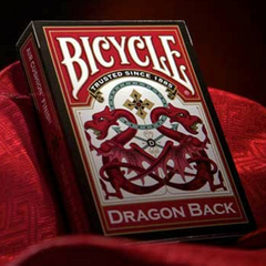 Baralho Bicycle Dragon Back Red / Vermelho - BaralhosOnline