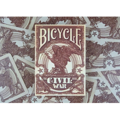Baralho Bicycle Civil War Vermelho - comprar online