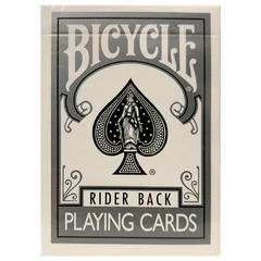 Baralho Bicycle Rider back silver