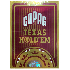 Baralho Copag de Poker Texas Hold´Em - Borgonha