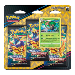 Blister Triplo Pack Pokémon Realeza Absoluta - Rillaboom