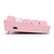 Teclado Gamer inalámbrico Redragon K616-RGB Fizz Pro White/Pink - comprar online