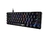 Teclado Gamer Nisuta Nskbgz61 Switch Purple Español España Color Negro Con Luz Rgb