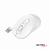 Mouse inalámbrico USB 2.4Ghz + Bluetooth 5.0 Recargable Netmak M640 Blanco - comprar online