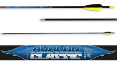 Flechas De Carbono Avalon Classic / Tyro Completas X 6 Un - ARQUERIA SHOP